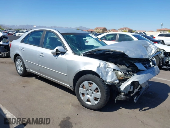 2007 Hyundai Sonata GLS with VIN 5NPET46C97H274364, listed as a IAAI auction lot 42061715 with 158,688 mi miles and . Bid and sale history available at DreamBid. Image 1.