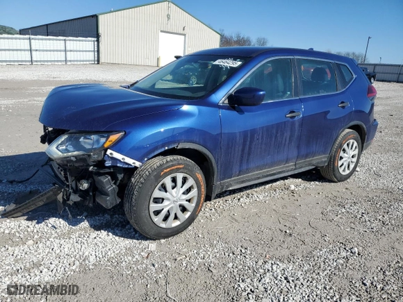 2018 Nissan Rogue S with VIN 5N1AT2MVXJC739756, listed as a Copart auction lot 46464295 with 107,691 mi miles and Salvage Title. Bid and sale history available at carsss.com. Image 1.