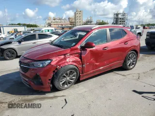2021 Buick Encore GX Select with VIN KL4MMDSL6MB065928, listed as a Copart auction lot 57675195 with 80,330 mi miles and Salvage title. Bid and sale history available at DreamBid. Image 1.