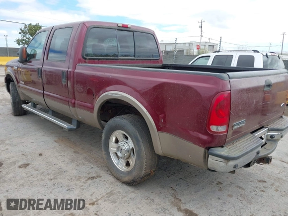 2005 Ford F-250 XL with VIN 1FTSW21P45EC40063, listed as a IAAI auction lot 42808087 with 191,715 mi miles and . Bid and sale history available at DreamBid. Image 3.