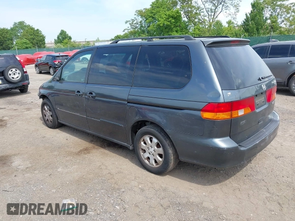 2004 Honda Odyssey EX-RES z VIN 5FNRL18824B138287, wystawiony jako IAAI lot #42245444 z przebiegiem 196 932 mil mil oraz . Historia ofert i sprzedaży dostępna na DreamBid. Obrazek 3.