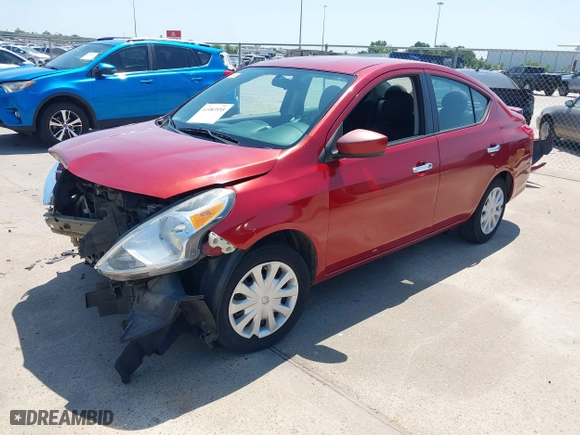 2015 Nissan Versa SV with VIN 3N1CN7AP3FL836886, listed as a IAAI auction lot 41983935 with 216,837 mi miles. Bid and sale history available at carsss.com. Image 18.