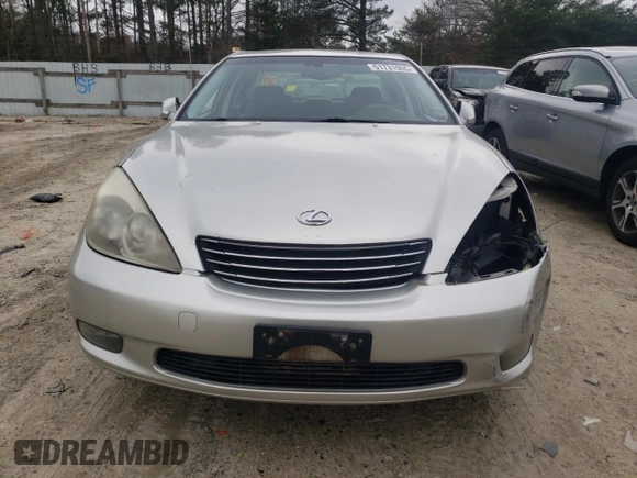 2002 Lexus ES 300 with VIN JTHBF30GX20080060, listed as a Copart auction lot 51731905 with 207,037 mi miles and Salvage Title. Bid and sale history available at DreamBid. Image 5.