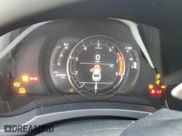2021 Lexus IS 350 F Sport with VIN JTHGZ1E25M5020711, listed as a Copart auction lot 49412285 with 23,350 mi miles and Salvage title. Bid and sale history available at DreamBid. Image 9.