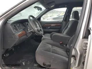 2008 Mercury Grand Marquis GS with VIN 2MEFM74V58X602899, listed as a Copart auction lot 45413335 with 0 mi miles and Salvage Title. Bid and sale history available at carsss.com. Image 7.