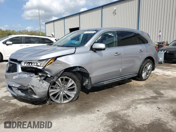 2017 Acura MDX w/Technology Pkg with VIN 5FRYD4H53HB013299, listed as a Copart auction lot 47321245 with 140,820 mi miles and Salvage Title. Bid and sale history available at carsss.com. Image 1.