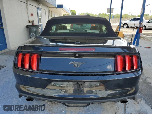 2017 Ford Mustang EcoBoost Premium with VIN 1FATP8UHXH5218703, listed as a Copart auction lot 62640085 with 67,651 mi miles and Salvage title. Bid and sale history available at DreamBid. Image 6.