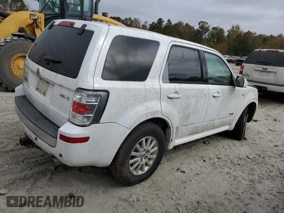 2008 Mercury Mariner Premier with VIN 4M2CU97198KJ36707, listed as a Copart auction lot 78424634 with 224,479 mi miles and Salvage Title. Bid and sale history available at carsss.com. Image 3.