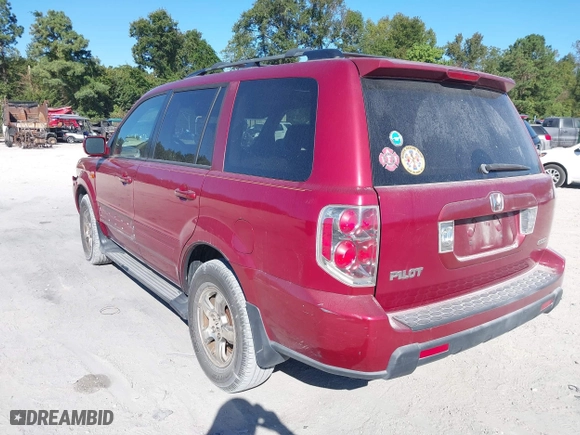 2006 Honda Pilot EX-L with VIN 5FNYF18566B022909, listed as a IAAI auction lot 40576412 with 310,278 mi miles. Bid and sale history available at carsss.com. Image 3.
