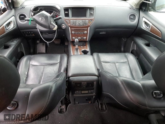 2017 Nissan Pathfinder SL with VIN 5N1DR2MN5HC655530, listed as a Copart auction lot 44841365 with 72,954 mi miles and Salvage title. Bid and sale history available at DreamBid. Image 8.