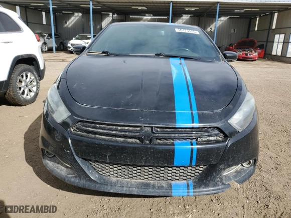 2013 Dodge Dart Limited with VIN 1C3CDFCH2DD307601, listed as a Copart auction lot 50173555 with 123,434 mi miles and Clean Title. Bid and sale history available at carsss.com. Image 5.