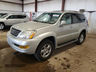 2004 Lexus GX 470 with VIN JTJBT20X540052901, listed as a Copart auction lot 53632565 with 204,236 mi miles and Salvage Title. Bid and sale history available at carsss.com. Image 1.