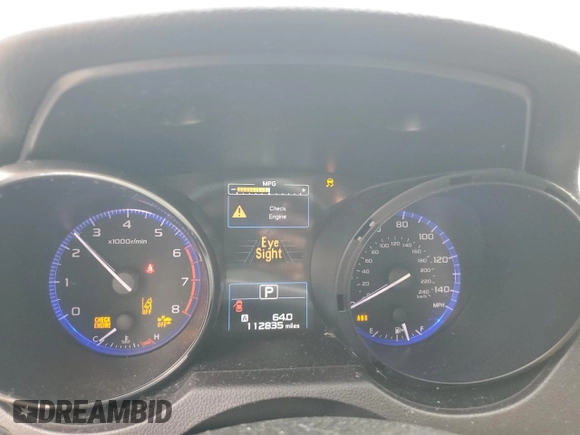 2017 Subaru Legacy Premium with VIN 4S3BNAF64H3045965, listed as a Copart auction lot 59691605 with 112,835 mi miles and Salvage title. Bid and sale history available at DreamBid. Image 9.