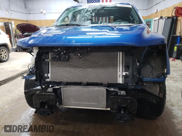2022 Ford F-150 XL with VIN 1FTEW1EP4NFB90096, listed as a Copart auction lot 50309435 with 38,227 mi miles and Salvage Title. Bid and sale history available at carsss.com. Image 5.