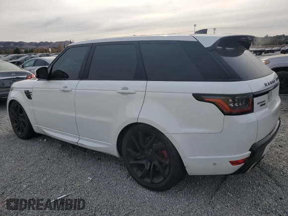 2018 Land Rover Range Rover Sport with VIN SALWR2RE6JA193690, listed as a Copart auction lot 84492464 with 69,495 mi miles and Salvage Title. Bid and sale history available at DreamBid. Image 2.