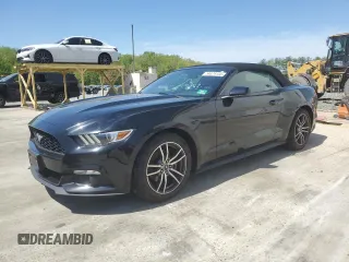 2017 Ford Mustang EcoBoost Premium z VIN 1FATP8UH7H5293651, wystawiony jako Copart lot #54879105 z przebiegiem 136 577 mil mil oraz Czysty tytuł • Clean title. Historia ofert i sprzedaży dostępna na DreamBid. Obrazek 1.