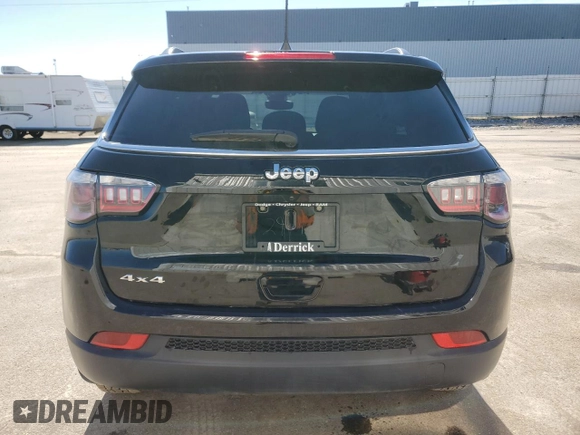 2024 Jeep Compass Sport with VIN 3C4NJDAN1RT594604, listed as a Copart auction lot 52639225 with 27,316 mi miles and Clean Title. Bid and sale history available at carsss.com. Image 6.