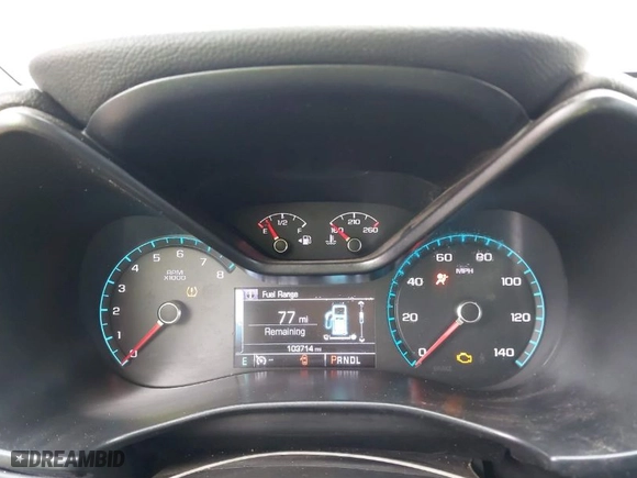 2017 Chevrolet Colorado 2WD LT with VIN 1GCGSCEA1H1320851, listed as a IAAI auction lot 41544159 with 103,714 mi miles. Bid and sale history available at carsss.com. Image 7.