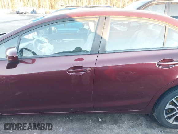 2014 Honda Civic Sedan EX with VIN 19XFB2F87EE081820, listed as a IAAI auction lot 41326205 with 103,868 mi miles. Bid and sale history available at carsss.com. Image 14.