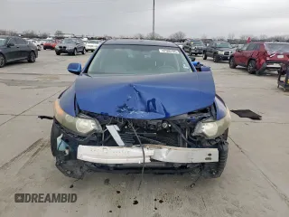2009 Acura TSX with VIN JH4CU26629C028370, listed as a Copart auction lot 47500185 with 0 mi miles and Salvage Title. Bid and sale history available at carsss.com. Image 5.