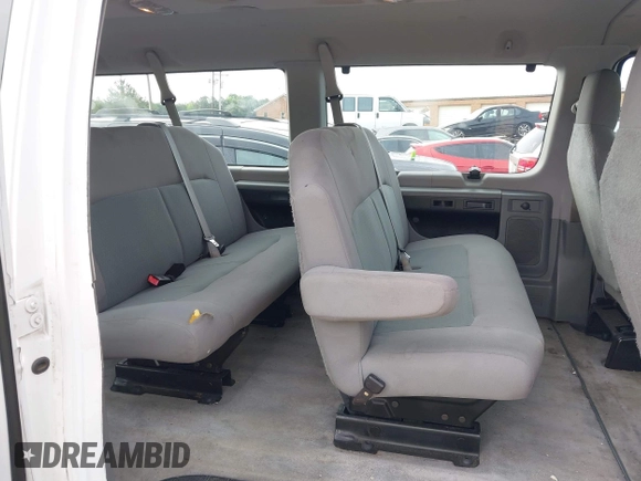 2014 Ford Econoline Passenger XL with VIN 1FBSS3BL1EDA64581, listed as a IAAI auction lot 42469114 with 123,833 mi miles and . Bid and sale history available at DreamBid. Image 8.
