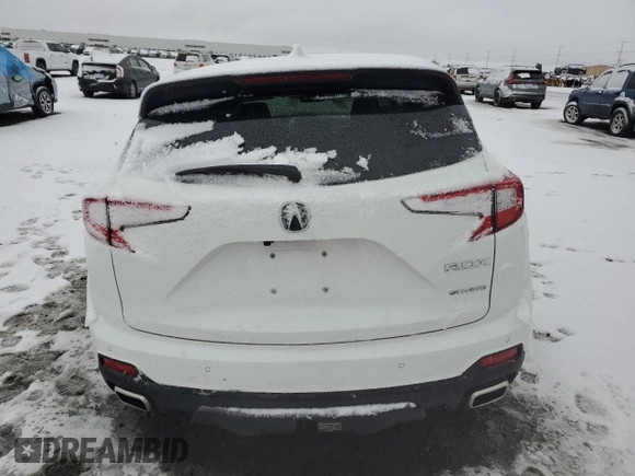 2024 Acura RDX w/Advance Package with VIN 5J8TC2H7XRL019329, listed as a Copart auction lot 81624174 with 6,162 mi miles and Salvage Title. Bid and sale history available at carsss.com. Image 6.