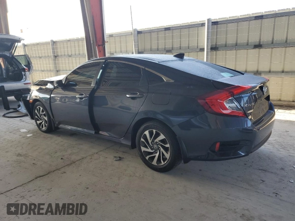 2018 Honda Civic Sedan EX with VIN 2HGFC2F7XJH564349, listed as a Copart auction lot 52791335 with 0 mi miles and Salvage Title. Bid and sale history available at carsss.com. Image 2.