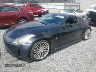 2008 Nissan 350Z Nismo z VIN JN1BZ34E68M752170, wystawiony jako Copart lot #50181035 z przebiegiem 119 517 mil mil oraz Szkoda całkowita • Salvage title. Historia ofert i sprzedaży dostępna na DreamBid. Obrazek 1.