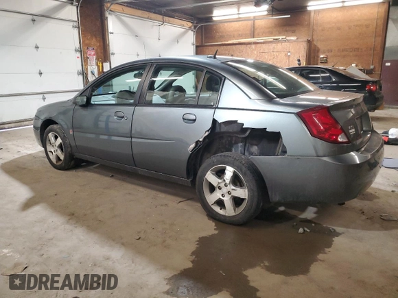 2007 Saturn ION with VIN 1G8AL58F27Z162388, listed as a Copart auction lot 81500104 with 112,577 mi miles and Salvage Title. Bid and sale history available at carsss.com. Image 2.