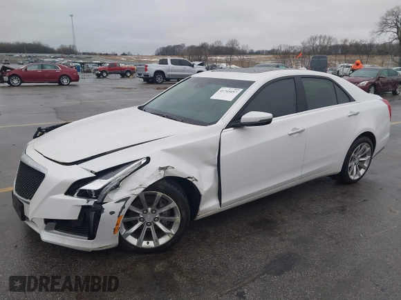 2017 Cadillac CTS Luxury AWD with VIN 1G6AX5SS6H0144758, listed as a IAAI auction lot 41745057 with 83,052 mi miles and . Bid and sale history available at DreamBid. Image 17.