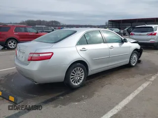 2009 Toyota Camry LE with VIN 4T1BK46K39U581157, listed as a IAAI auction lot 41827143 with 107,664 mi miles. Bid and sale history available at carsss.com. Image 4.