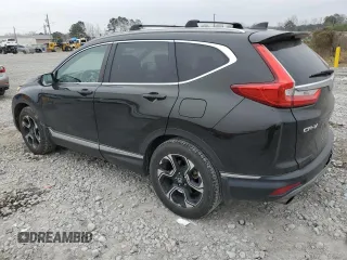 2017 Honda CR-V Touring with VIN 5J6RW1H96HL005304, listed as a Copart auction lot 46551855 with 93,988 mi miles and Salvage Title. Bid and sale history available at carsss.com. Image 2.