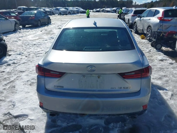 2015 Lexus IS 250 with VIN JTHCF1D2XF5027200, listed as a IAAI auction lot 41585932 with 176,733 mi miles. Bid and sale history available at carsss.com. Image 16.