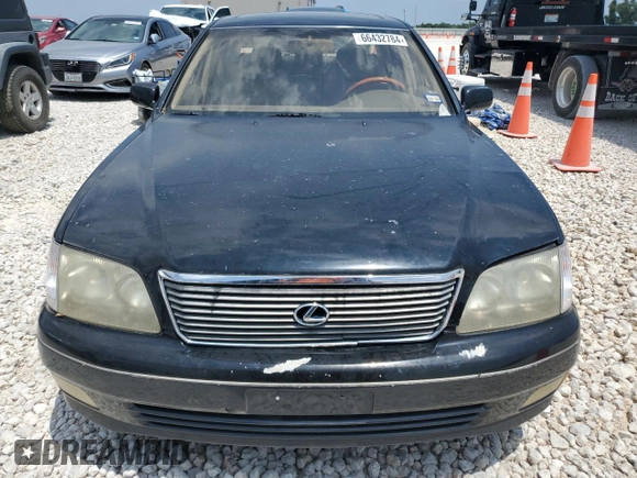 1999 Lexus LS 400 z VIN JT8BH28F3X0163627, wystawiony jako Copart lot #66432784 z przebiegiem Nie podano mil oraz Czysty tytuł • Clean title. Historia ofert i sprzedaży dostępna na DreamBid. Obrazek 5.