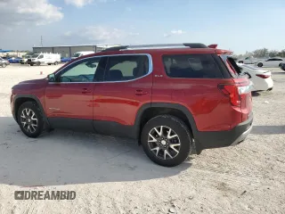 2021 GMC Acadia SLE with VIN 1GKKNRLS4MZ185512, listed as a Copart auction lot 44438985 with 39,688 mi miles and Salvage Title. Bid and sale history available at carsss.com. Image 2.