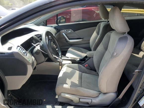 2012 Honda Civic Cpe EX with VIN 2HGFG3B88CH540837, listed as a Copart auction lot 67922244 with 186,171 mi miles and Salvage Title. Bid and sale history available at carsss.com. Image 7.