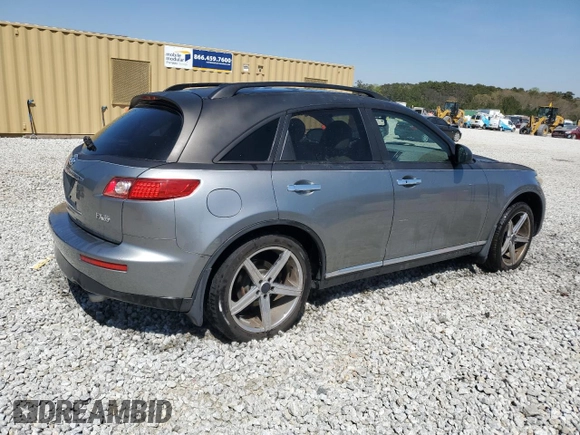 2008 Infiniti FX with VIN JNRAS08W18X204669, listed as a Copart auction lot 50875125 with 179,900 mi miles and Salvage title. Bid and sale history available at DreamBid. Image 3.
