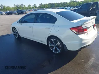 2015 Honda Civic Sedan Si with VIN 2HGFB6E53FH703173, listed as a IAAI auction lot 41970806 with 149,249 mi miles. Bid and sale history available at carsss.com. Image 3.