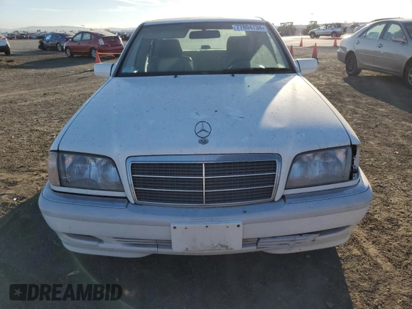1994 Mercedes-Benz C 230/260/280/320 with VIN WDBHA28E6RF098536, listed as a Copart auction lot 77804734 with 181,285 mi miles and Clean Title. Bid and sale history available at carsss.com. Image 5.
