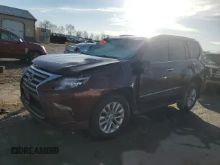 2017 Lexus GX with VIN JTJBM7FX4H5172375, listed as a Copart auction lot 85206664 with 0 mi miles and Salvage Title. Bid and sale history available at carsss.com. Image 1.