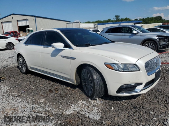 2017 Lincoln Continental Reserve с VIN 1LN6L9NP8H5608094, выставлен на аукционе Copart как лот 60317475 с пробегом 86 771 миль миль и Списание • Salvage title. История ставок и продаж доступна на DreamBid. Изображение 4.