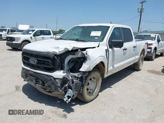 2022 Ford F-150 XL with VIN 1FTFW1E57NKE11717, listed as a IAAI auction lot 42115356 with 50,315 mi miles and . Bid and sale history available at carsss.com. Image 2.
