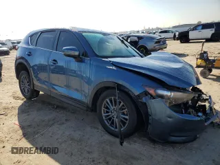 2021 Mazda CX-5 Sport with VIN JM3KFABMXM1379089, listed as a Copart auction lot 46674345 with 0 mi miles and Salvage Title. Bid and sale history available at carsss.com. Image 4.
