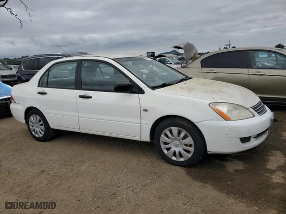 2006 Mitsubishi Lancer ES with VIN JA3AJ26E36U023191, listed as a Copart auction lot 53143405 with 136,124 mi miles and Clean Title. Bid and sale history available at carsss.com. Image 4.