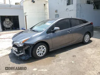 2019 Toyota Prius L Eco with VIN JTDKARFU5K3094964, listed as a Copart auction lot 59480505 with 279,486 mi miles and Clean title. Bid and sale history available at DreamBid. Image 1.
