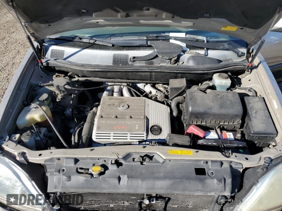 2002 Lexus RX 300 with VIN JTJGF10U120126440, listed as a Copart auction lot 77224124 with 121,395 mi miles and Salvage Title. Bid and sale history available at carsss.com. Image 12.