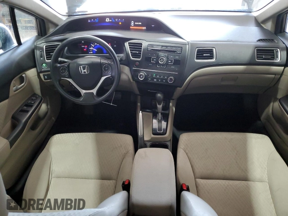 2014 Honda Civic Sedan LX with VIN 19XFB2F55EE218663, listed as a Copart auction lot 54677245 with 131,723 mi miles and Salvage Title. Bid and sale history available at carsss.com. Image 8.