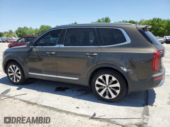2020 Kia Telluride S with VIN 5XYP64HC9LG030907, listed as a Copart auction lot 59674855 with 85,351 mi miles and Salvage title. Bid and sale history available at DreamBid. Image 2.