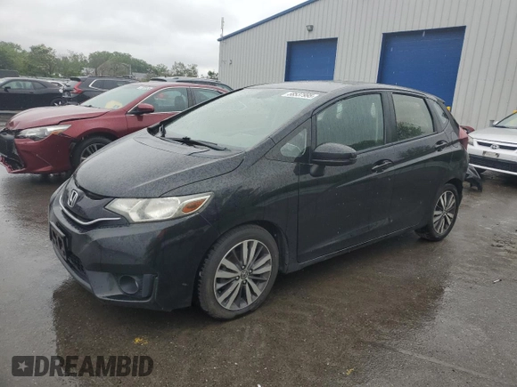 2017 Honda Fit EX with VIN JHMGK5H76HS019108, listed as a Copart auction lot 58537995 with 110,095 mi miles and Salvage title. Bid and sale history available at DreamBid. Image 1.