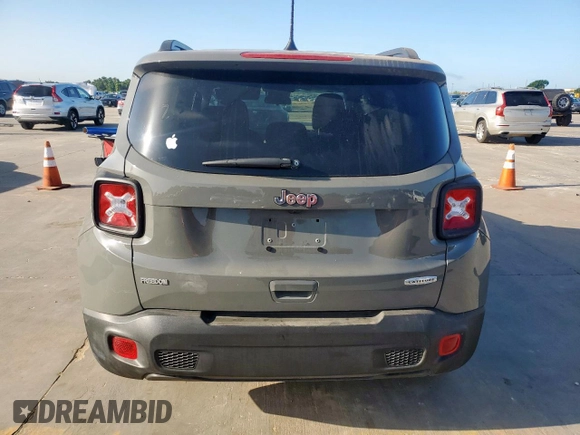 2019 Jeep Renegade Latitude with VIN ZACNJABB7KPK43919, listed as a Copart auction lot 64630125 with 5,193 mi miles and Clean title. Bid and sale history available at DreamBid. Image 6.